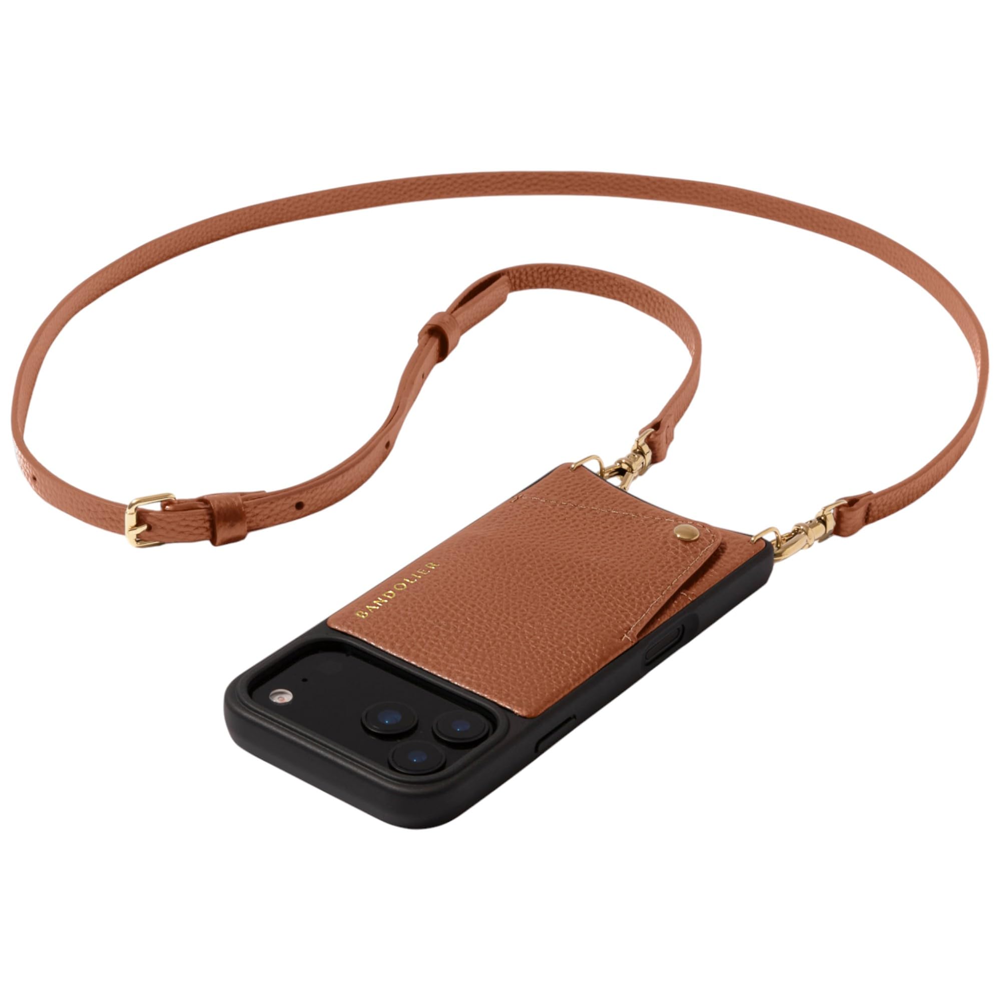 Amazon.com: Bandolier Emma Crossbody Wallet Phone Case for iPhone